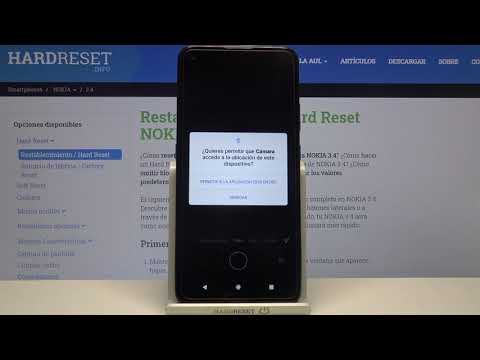 Cómo restaurar la configuración de cámara en NOKIA 3.4 - restablecer ajustes