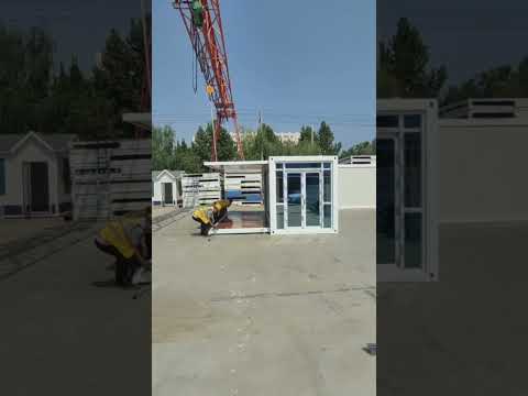 Portable Mobile Modualr Extending Folding Foldable Home Tall Office Expandable Container House