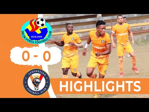 HIGHLIGHTS | NNL | Delta Force FC 0 v 0 Vandrezzer FC
