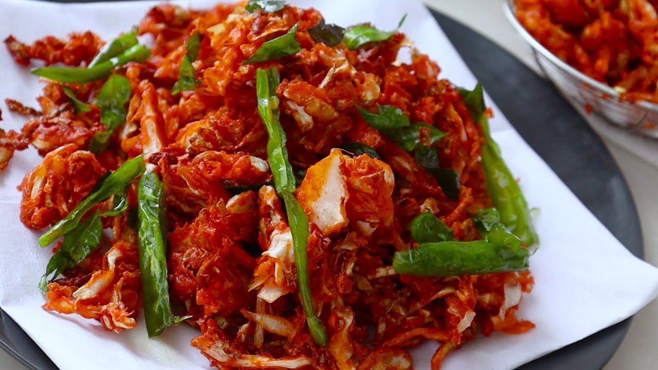 క్యాబేజి 65 కరకరలాడుతూ నూనె పీల్చకుండా రావాలంటే ఇలాచేయండి👌Catering Style Cabbage 65 Recipe In Telugu