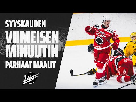 Liigan syyskauden viimeisen minuutin parhaat maalit! | 23-24