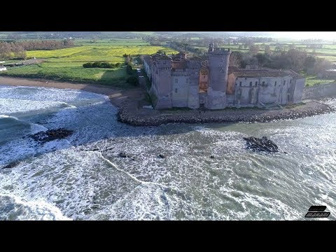 CASTELLO DI SANTA SEVERA VISTO DAL DRONE