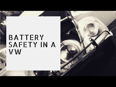 Car Battery Safety - VW Beetle