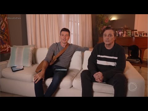 Rodrigo Faro conversa com Fábio Jr. e relembra momentos marcantes dos 54 anos de carreira