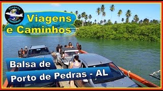 preview picture of video 'Balsa de Porto de Pedras - Alagoas'