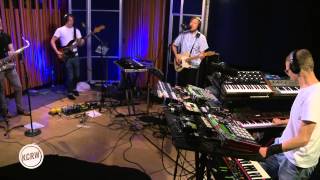 Django Django performing &quot;First Light&quot; Live on KCRW