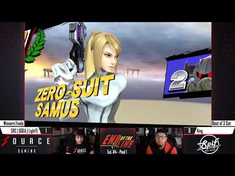 End of The Line 4 Pools - SRC | GGEA | Light (ZSS) Vs. King (Meta Knight)
