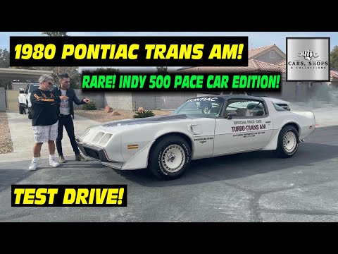 RARE! 1980 Pontiac Trans Am Indy 500 Pace Car! Test Drive!