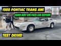 RARE! 1980 Pontiac Trans Am Indy 500 Pace Car! Test Drive!