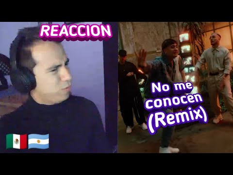 REACCION 🤩 NO ME CONOCEN (REMIX) - BANDIDO, DUKI, REI, TIAGO PZK 🔥 Flash Fcq ⚡️