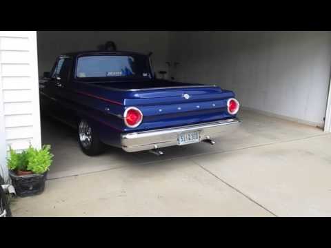 1965 Ford Ranchero start up, exhaust