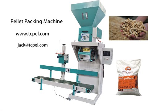 Pellet packing machine working video thumbnail
