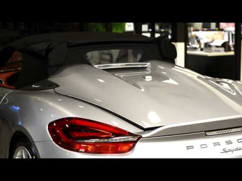 Porsche Boxster Spyder // What a sound!