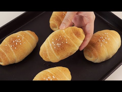 반죽기 없이 성공! 초보자도 실패없는 소금빵 만들기🧂🥐 (에어프라이어, 종이컵 계량)