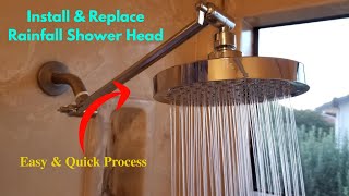How to Install and Replace Rainfall Shower Head | Transform Your Shower |