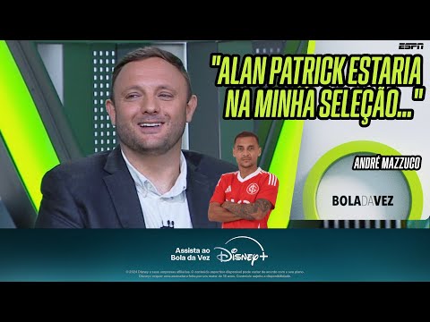 ALAN PATRICK na seleção, faculdade para VEIGA e bastidores do futebol: ANDRÉ MAZZUCO é o Bola da Vez
