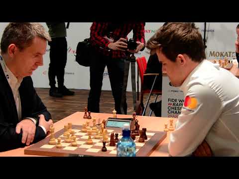 Bartosz Soćko 1:0 Magnus Carlsen I World Blitz Warsaw 2021