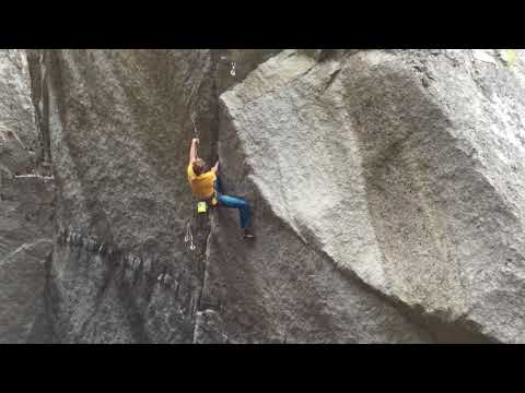 sport climbing with Alex Megos