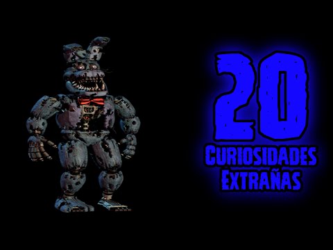 TOP 20: 20 Curiosidades Extrañas De Nightmare Bonnie De Five Nights At Freddy's 4 | FNAF 4