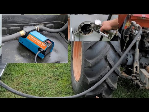Diesel Transfer Pump from Harbor Freight