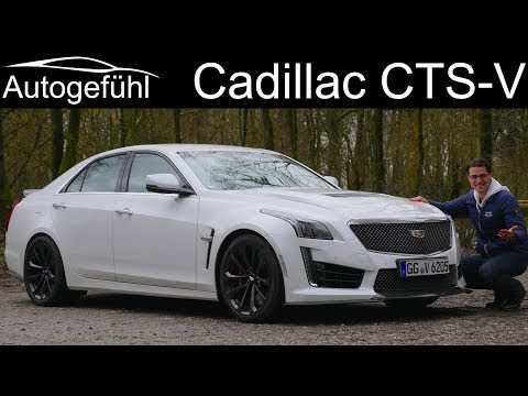 Cadillac CTS-V FULL REVIEW Carbon Black Edition 2018 Sound & Acceleration - Autogefühl