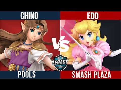 Smash Plaza - LST | Chino (Cap. Falcon, Zelda) vs PJ | Edd (Bayonetta, Peach) - Pools