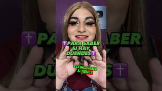 PARA SABER SI TIENES DUENDES 🔥 #brujeria #recetas #witch #hechizo #magia #bruja #consejo #dinero
