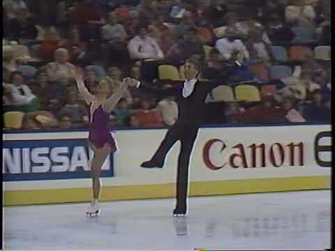 Andrea Weppelmann & Hendryk Schamberger FRG - 1987 World Championships Original Set Pattern Dance