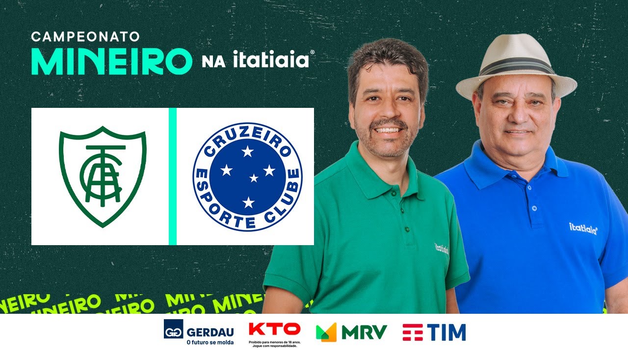 AMÉRICA X CRUZEIRO AO VIVO NA ITATIAIA | REACT DO MINEIRO 2025