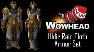 Uldir Raid Cloth Armor Set