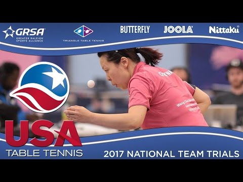 2017 Team Trials Day 1 - Wang Chen vs. Lily Zhang (Final) Highlights