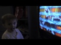 BABY REACTS TO VCR VHS PLAYER