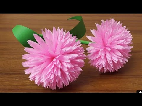How to make flower/DIY home made flower Maimuna's craft