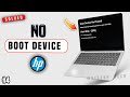 2025 Fix 3 Ways To Fix No Boot Device Found Error 3F0 On HP Laptop Fast