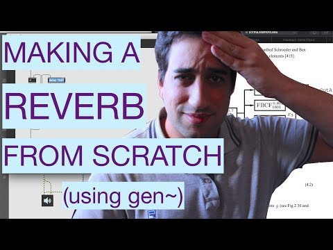 Max | Designing your own Reverb (with gen~) [Full Lesson]