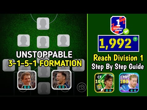 Custom Tactics 🔥 OP 3-1-5-1 Xabi Alonso Link-up Play Formation Step By Step Guide ✅ eFootball 2026