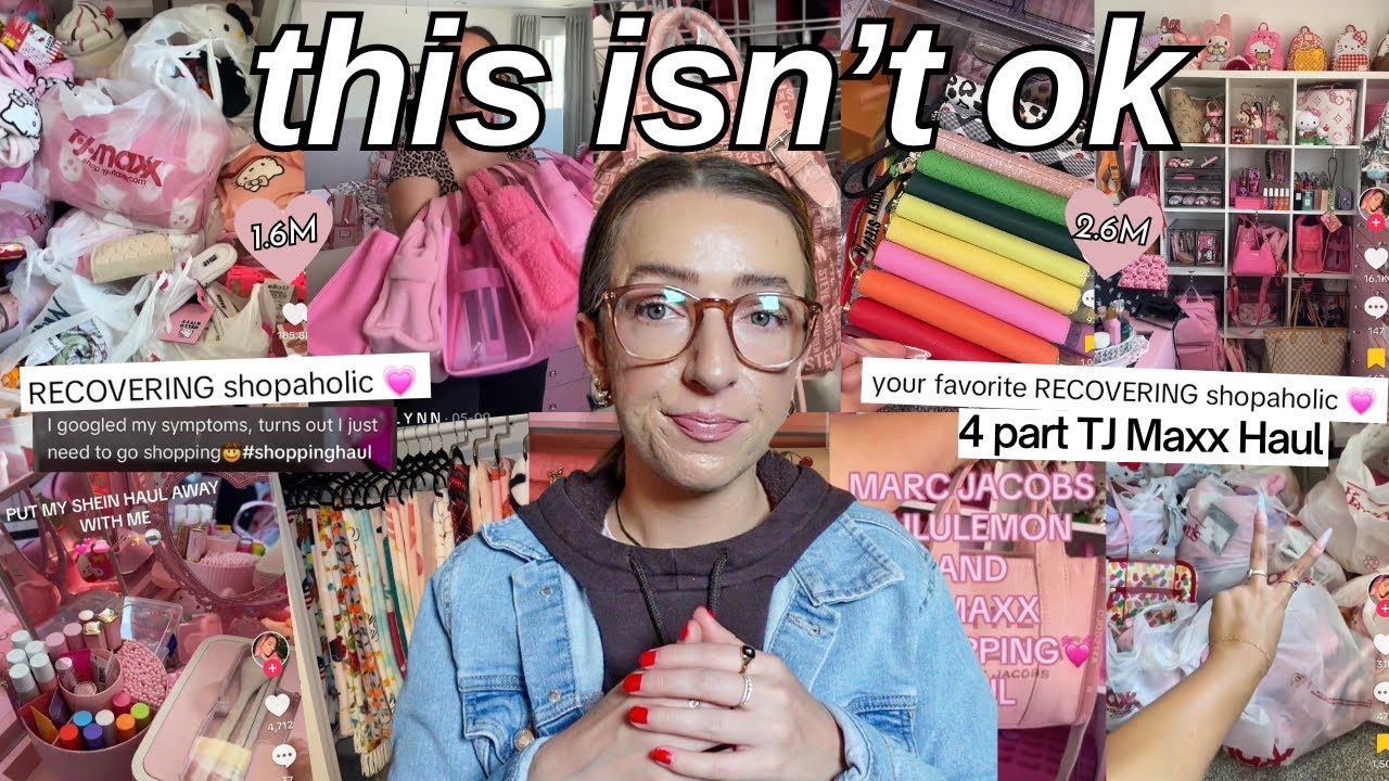 this tiktok shopping account claims to be in recovery while still trying to sell you stuff
