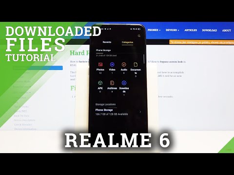 How to Find Downloaded Files in REALME 6 – Downloading Folder