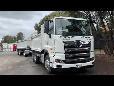 Hino Truck Sydney Australia - Hino 700 Series - Tipper & Dog Combination - Australian Truck Quarry