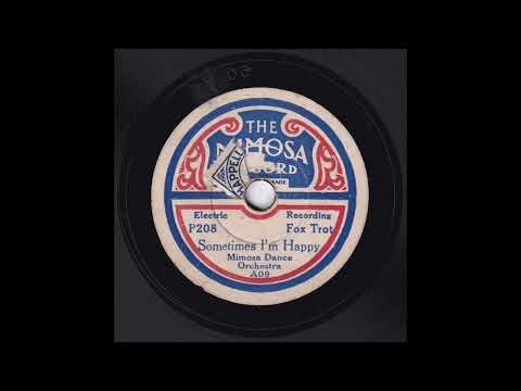 Thumbnail for Six Hottentots - Sometimes I'm Happy (Unusual Mimosa Issue!) by Red Nichols