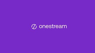 OneStream YouTube Video