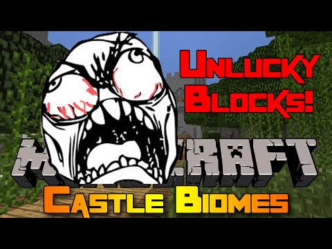 Unlucky Block Castle Biomes - Minecraft Mini-game