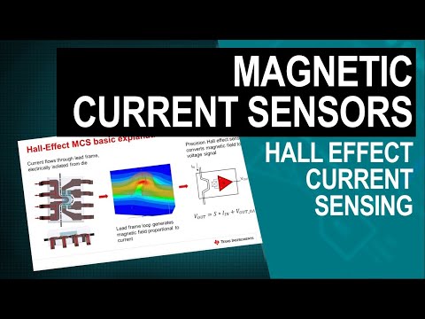 Texas hall effect current sensor tmcs1100