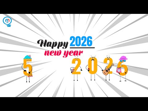 Wish You HAPPY NEW YEAR 2026 | Nakshatra Namaha Creations | New Year Animation