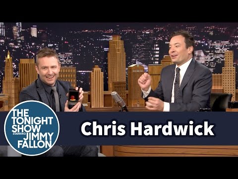 Chris Hardwick Proposed to His Fiancée with a Candy Ring