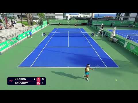 Lea  Nilsson vs Margaux Rouvroy QF W50 Funchal 13 November 2025 Portugal