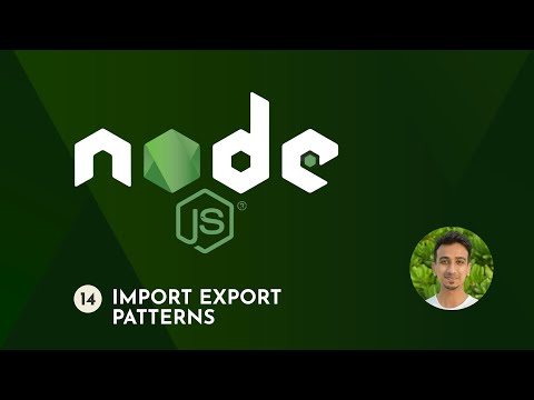 Nodejs Module Exports Patterns