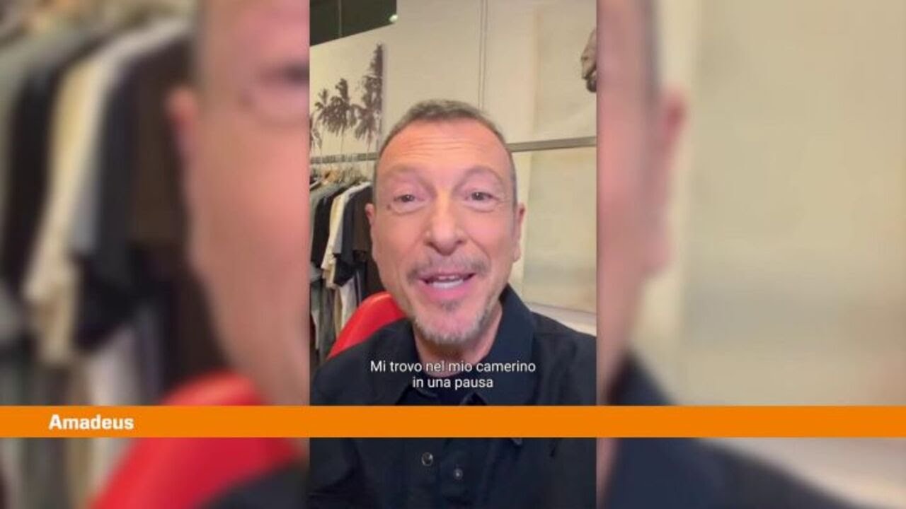 Amadeus conduce la terza edizione dei Siae Music Awards "Celebriamo la musica"