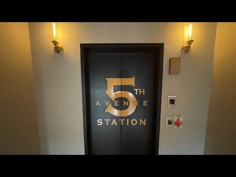 Otis Series 1 Glass Elevator at Fifth Avenue Station, Naperville Illinois