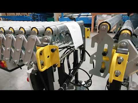 pewiFLEX , modular powered flexible roller conveyor, Master Slave control system